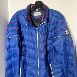 MARINE LAYER Like NEW Blue Puffer Jacket
